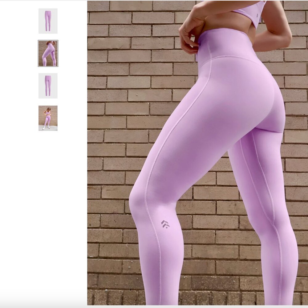 NWT lululemon x Barry’s Align HR pant 25” size 10 | vitapink | pink double lined - Picture 4 of 11